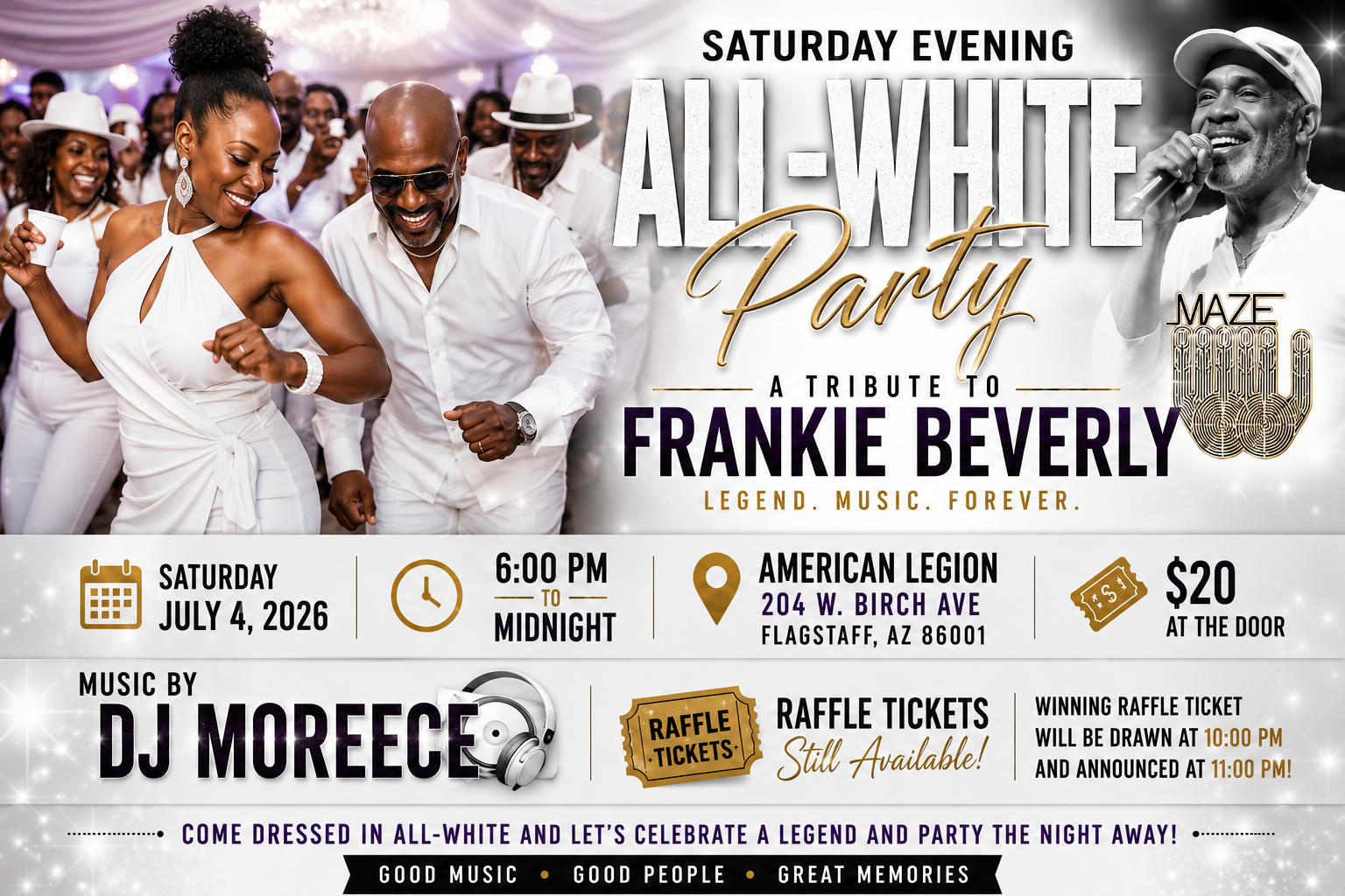 All White Party Image